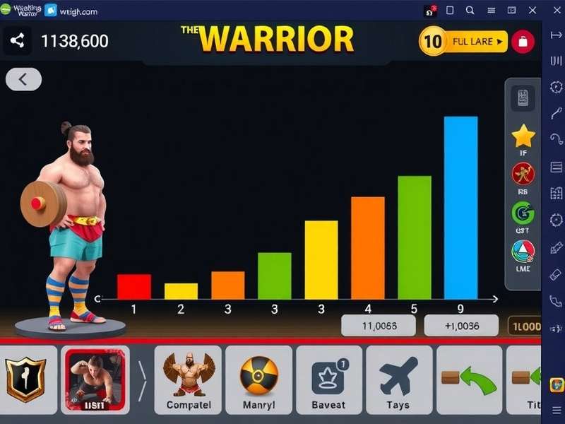 Weightlifting Warrior Game Screenshot
